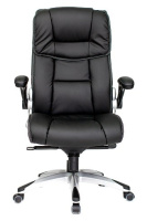 Изображение кресло gk nickolas premium black черная экокожа